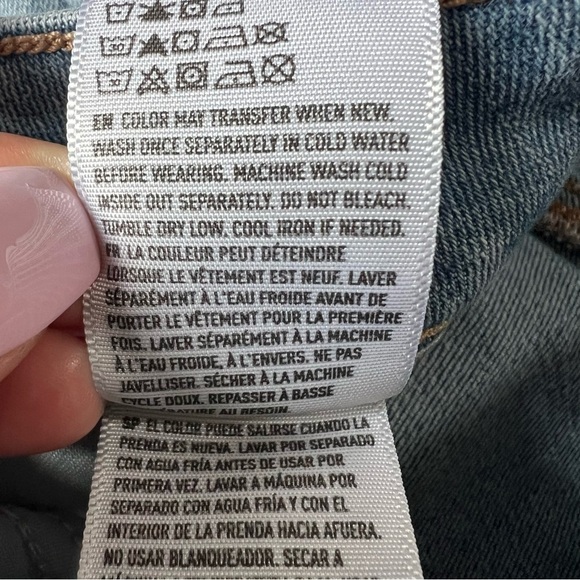 American Eagle Women’s Super Super Stretch Light Wash Skinny Jeans, Size 0 - Picture 7 of 10